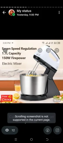 Cake mixer